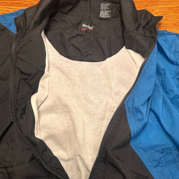 Vintage 90’s MacGregor Windbreaker Warm Up Track Jacket Medium Nylon Zip Supreme - Picture 7 of 8